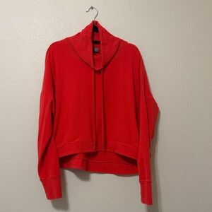 Sweaty Betty Red Cowl Neck Sweatshirt